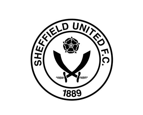sheffield united logo black and white